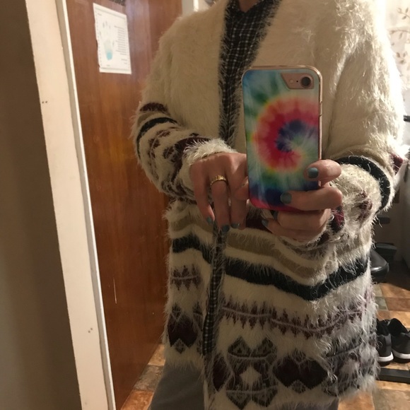 Design Lab faux fur sweater - Picture 6 of 7